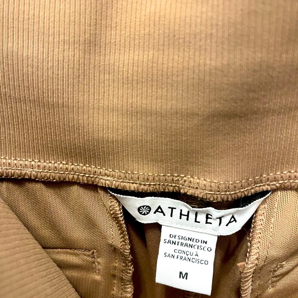 Athleta Venice Tan Jogger Pants - Picture 2 of 7